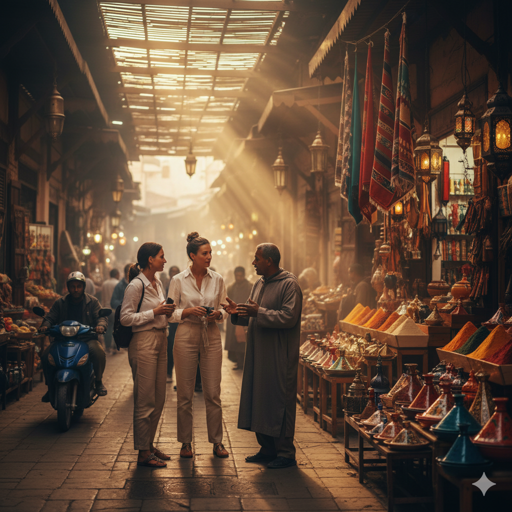 Marrakech Medina Market